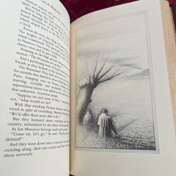 1983 Vintage Book: Stories by Guy de Maupassant, The Franklin Library - Picture 7 of 10